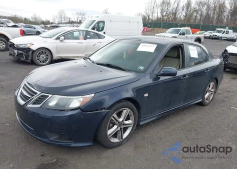 2011 Saab 9-3 Turbo4 z USA, uszkodzony, nr VIN YS3FA4BY9B1309361